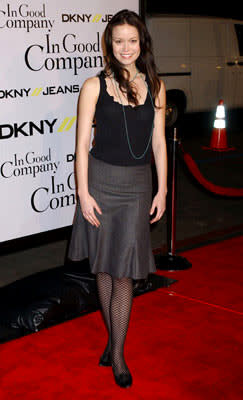 Summer Glau at the Hollywood premiere of Universal Pictures' In Good Company