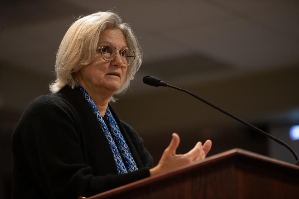 "Duplication" is not inherently bad in a state university system, University of Kansas provost Barbara Bichelmeyer told the Kansas Board of Regents during a proposal to add a criminal justice degree program at KU's Edwards Campus.