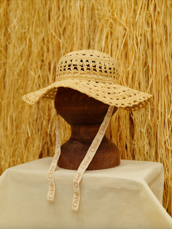 A Made For A Woman x Chloé hat style.