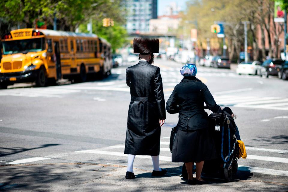 New York county hit by a measles outbreak declared a state of emergency in March 2019 and banned non-vaccinated minors from public places in a bid to prevent the once-eliminated disease from spreading. (AFP/Getty Images)