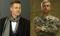 <p>Brad Pitt becomes General Glenn McMahon for <em>War Machine</em>. </p>