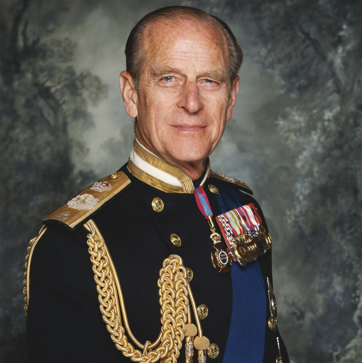 WARNING: Embargoed for publication until 00:00:01 on 08/09/2021 - Programme Name: Prince Philip: The Royal Family Remembers - TX: n/a - Episode: Prince Philip: The Royal Family Remembers (No. n/a) - Picture Shows: *EMBARGOED UNTIL 14:30hrs 08/09/2021*

HRH Prince Philip, Duke of Edinburgh
Official royal portrait in full military regalia.
1992
Licensed by Iconic Images
  - (C) Oxford Films / Iconic Images - Photographer: Terry O'Neil