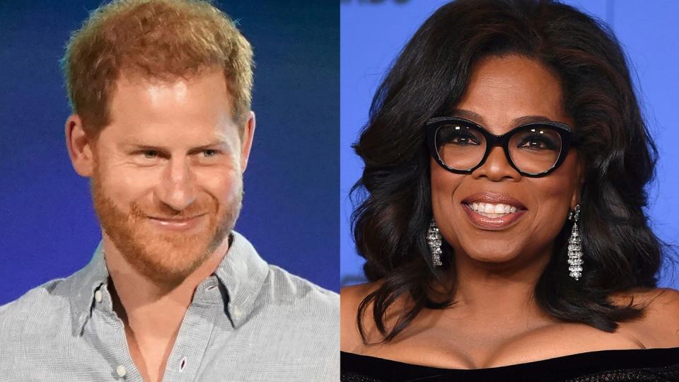 Prinz Harry hat mit Talkshowlegende Oprah Winfrey über viele Traumata gesprochen.