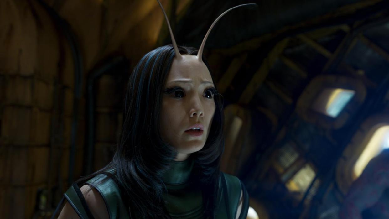  Pom Klementieff in Guardians of the Galaxy 2. 