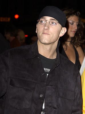 Eminem at the LA premiere of Universal's 8 Mile