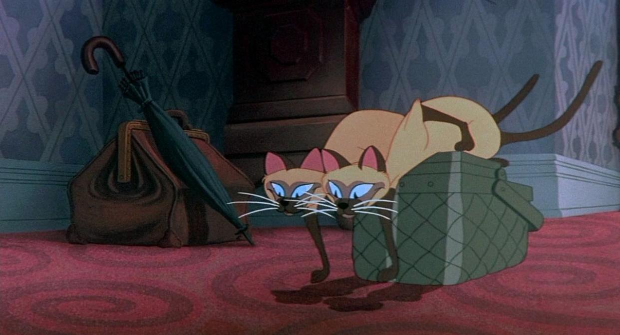 Si and Am from Lady and the Tramp (Credit: Disney)