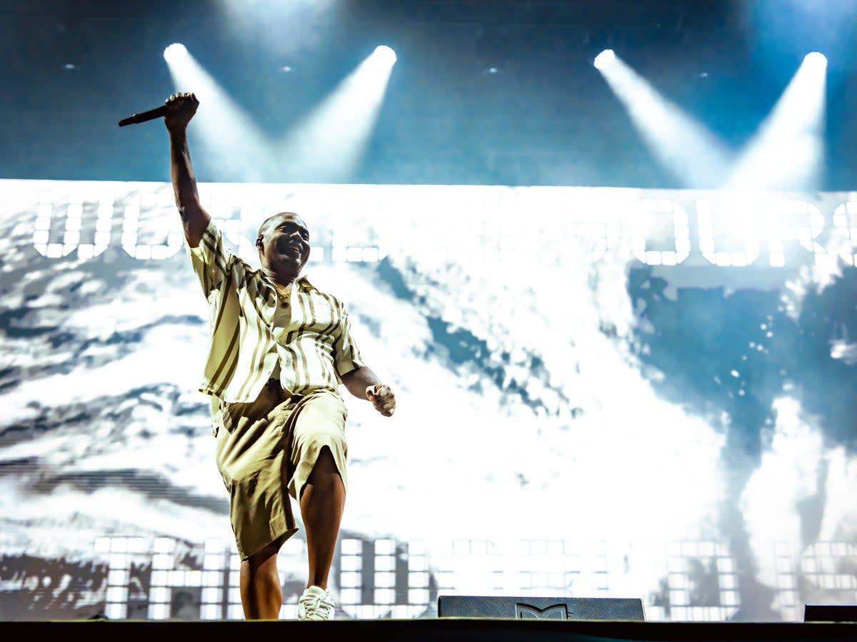 Nas performs at La Prima Estate 2023 in Lido di Camaiore (La Prima Estate)