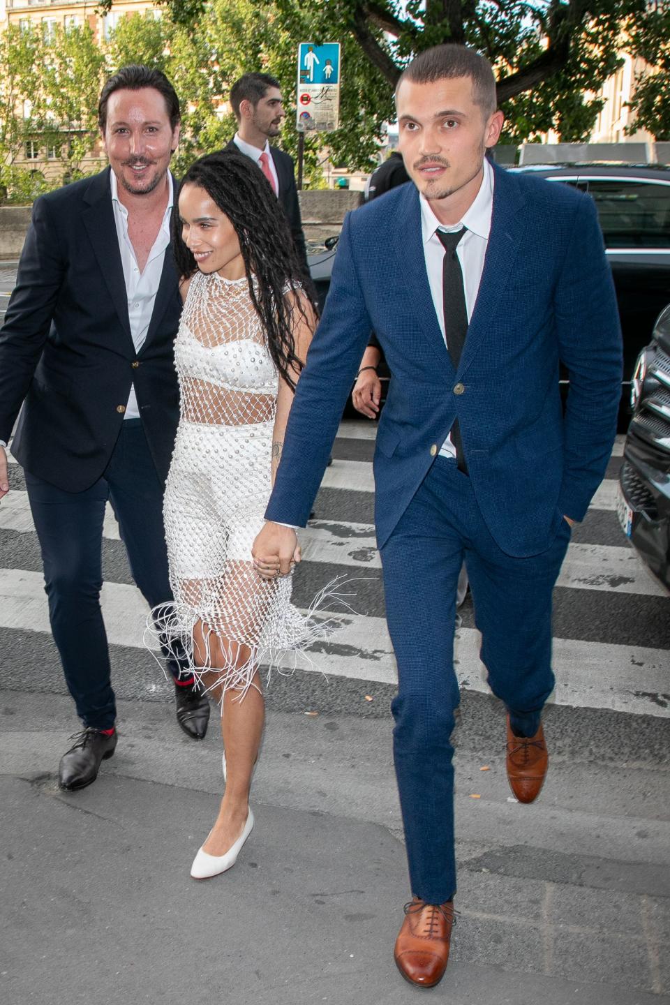 Zoë Kravitz's Paris Wedding Attracted Half of Hollywood