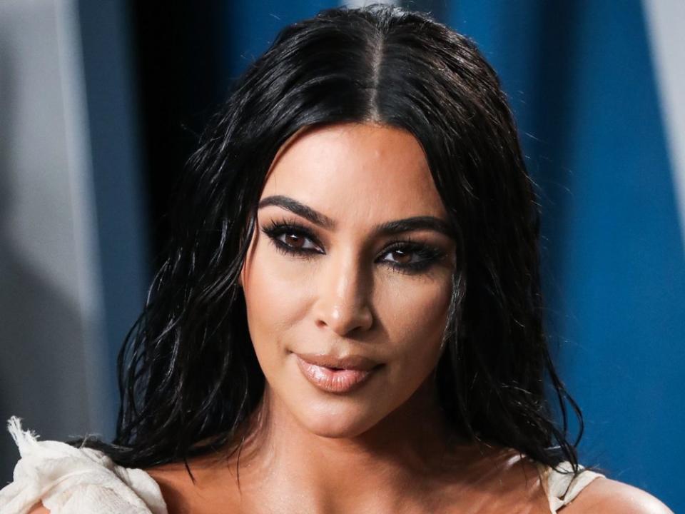 Kim Kardashian lebt in einer riesigen Villa - und riesig fällt auch ihre Weihnachtsdekoration aus. (Bild: Xavier Collin/Image Press Agency/ImageCollect)