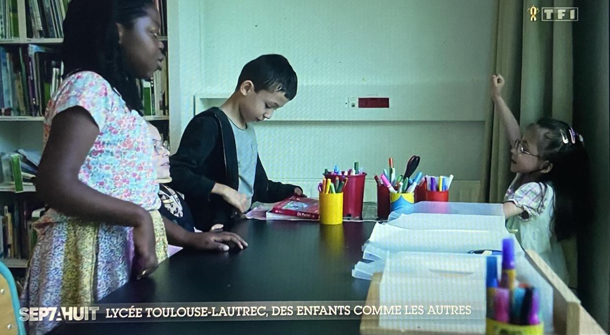 Cette petite fille élève au lycée Toulouse-Lautrec a impressionné les internautes.