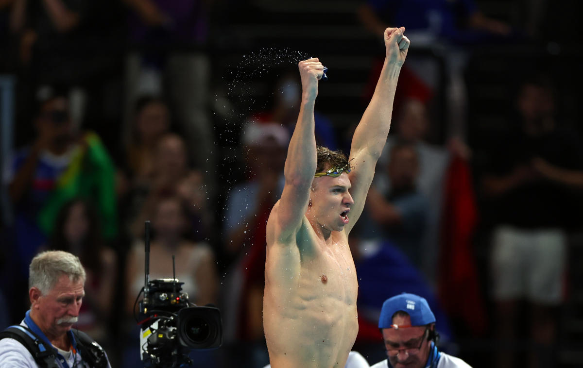 2024 Paris Olympics recap: Léon Marchand wins again as Caeleb Dressel struggles, Americans make history on the track