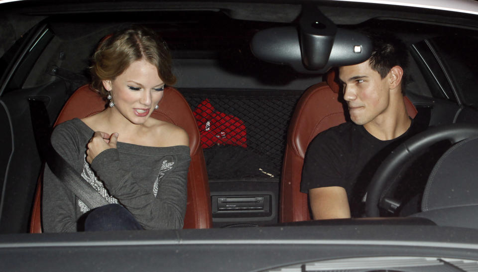 Taylor Swift and Taylor Lautner in 2009. (Photo: Jean Baptiste Lacroix/WireImage)