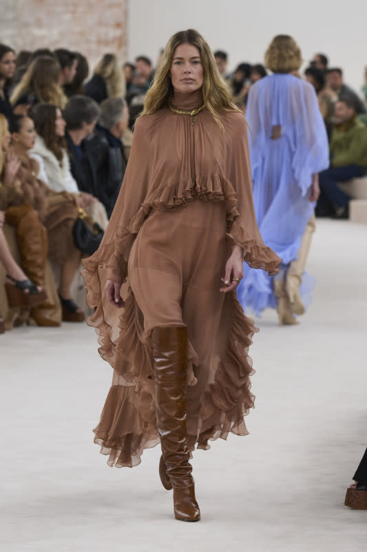 <p>Kroes at Chloé Fall 2024. Photos: Launchmetrics Spotlight</p>