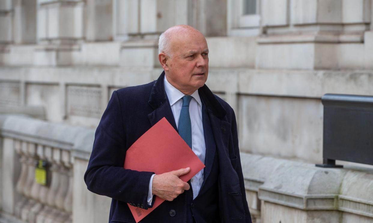 <span>One of those targeted was Iain Duncan Smith, who is a member of the Inter-Parliamentary Alliance on China (Ipac), which monitors and scrutinises Beijing.</span><span>Photograph: Tayfun Salcı/Zuma Press Wire/Shutterstock</span>