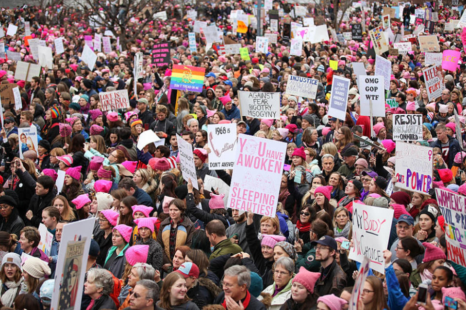 Women's March On Washington - March