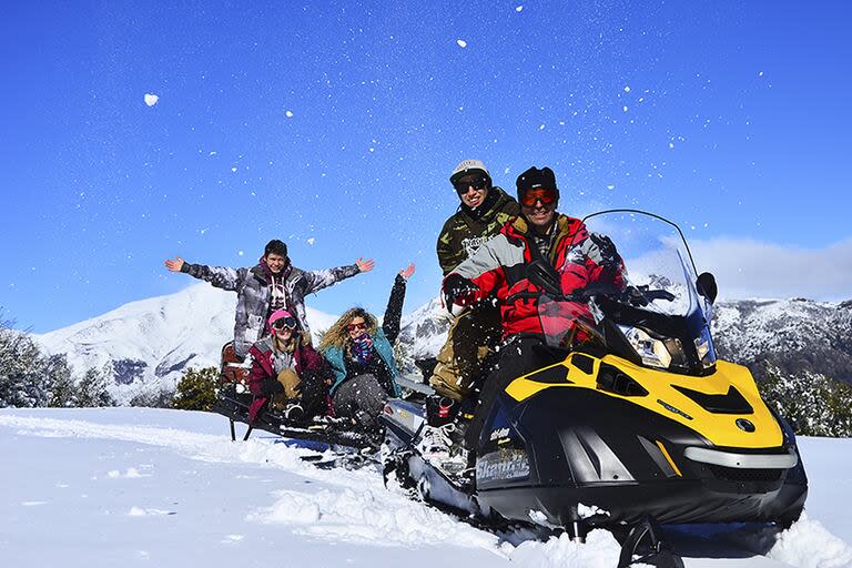 En las vacaciones de invierno, muchas familias aprovechan para hacer algún viaje