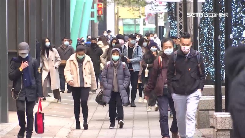 氣象署表示受到東北季風影響，北台灣跨年當天溫度略降。（圖／資料圖、氣象署）