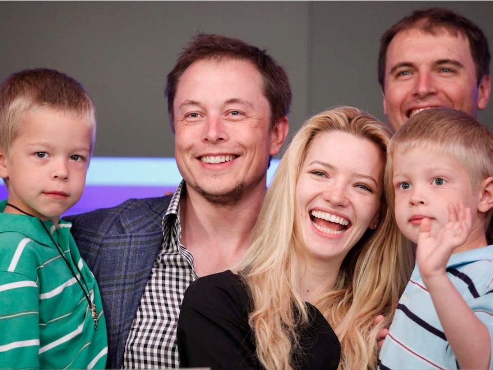 Elon Musk children sons Talulah Riley
