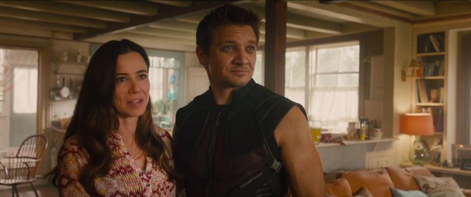 hawkeye clint and laura barton