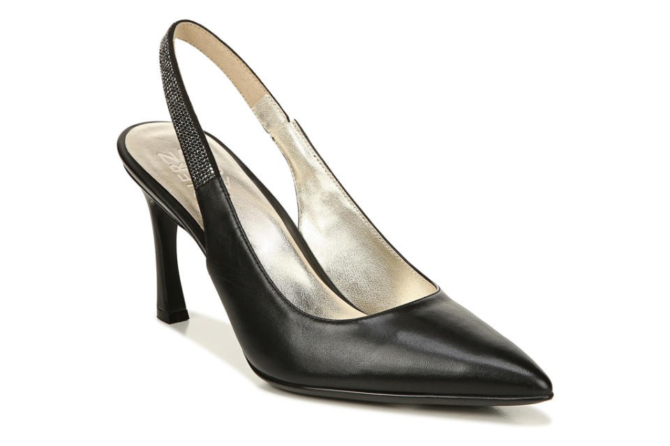 naturalizer, slingback pumps, black