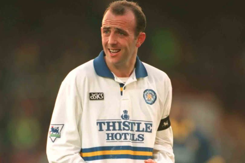 Gary McAllister at Leeds in 1995