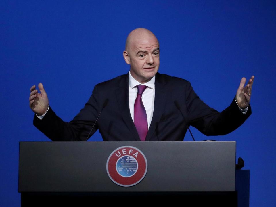 FIFA President Gianni Infantino: Reuters