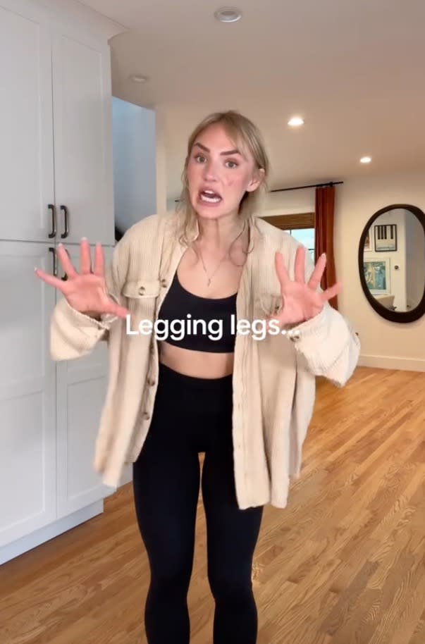 This is disgusting': TikTok bans 'dangerous' legging legs trend over body  image complaints