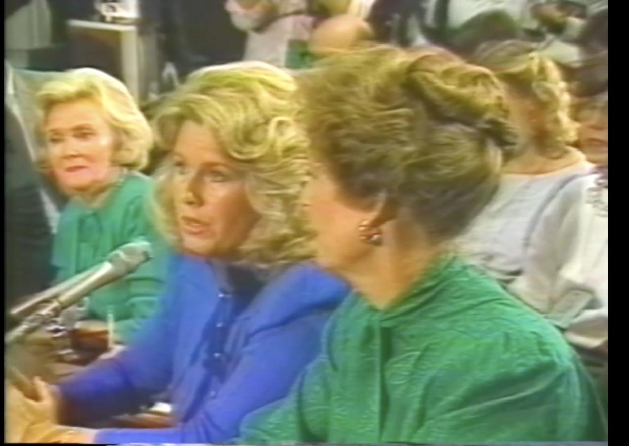 Tipper Gore PMRC hearing