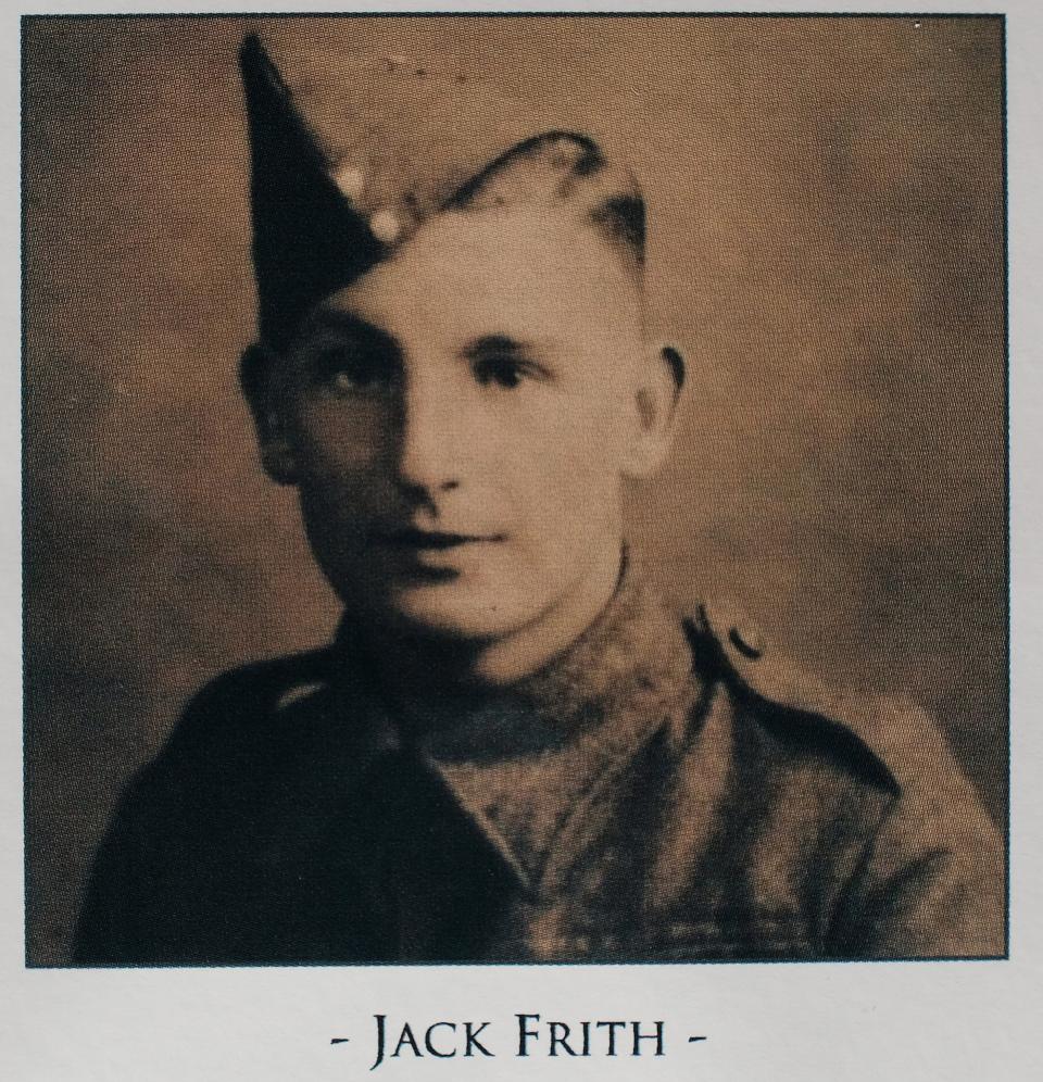 Jack Frith, a gunner with the Royal Artillery on the Suez Maru, was among those PoWs murdered by Japanese soldiers