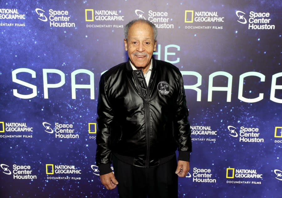HOUSTON, TEXAS – JANUARY 09: Ed Dwight attends “The Space Race” Special Screening, presented by National Geographic Documentary Films in partnership with The Space Center Houston on January 9, 2024 in Houston, TX. The Space Race will debut on National Geographic on February 12 before streaming on Disney+ and Hulu the following day. (Photo by Bob Levey/Getty Images for National Geographic Documentary Films )
