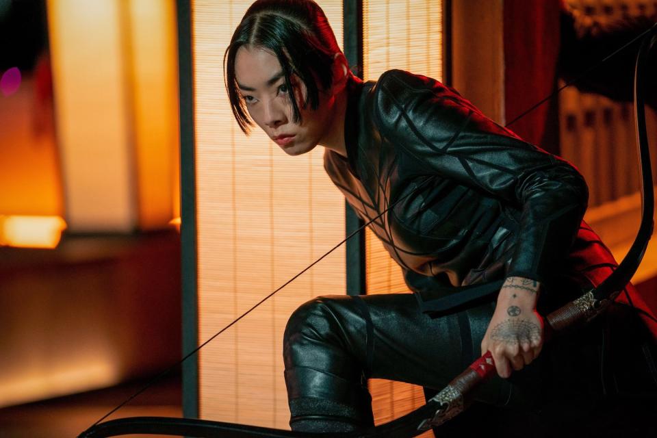 Rina Sawayama as Akira in 'John Wick: Chapter 4.'