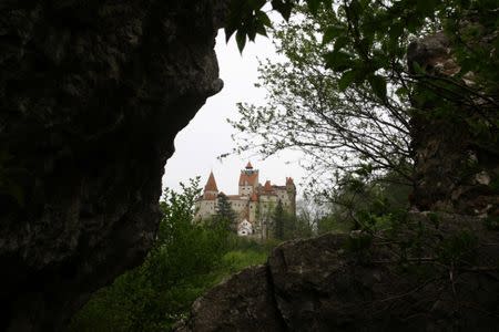 A general view shows Bran Castle, also known as Dracula's Castle, in the Carpathian mountains, 200km (124 miles) north of Bucharest, Romania in this May 19, 2006 file photo.