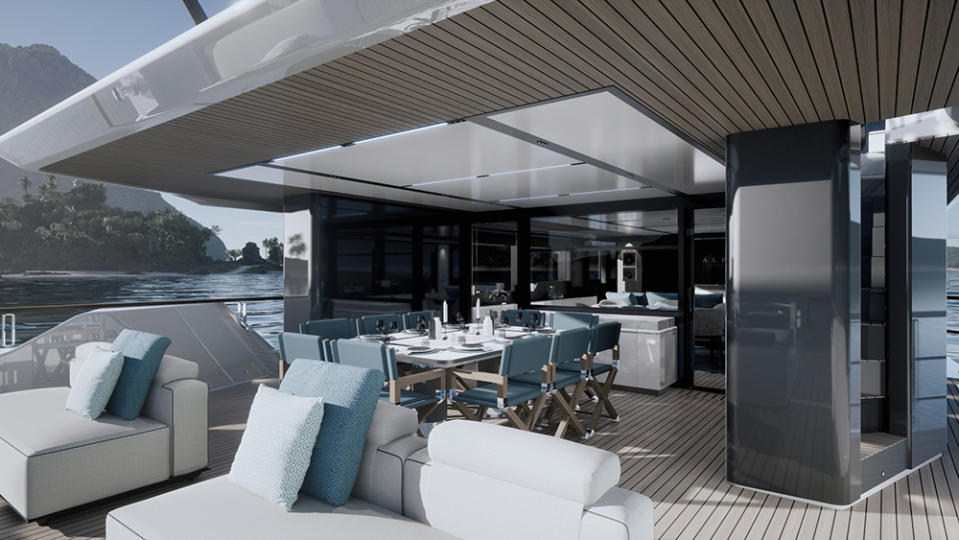 Alpha's Squalo Trenta Yacht