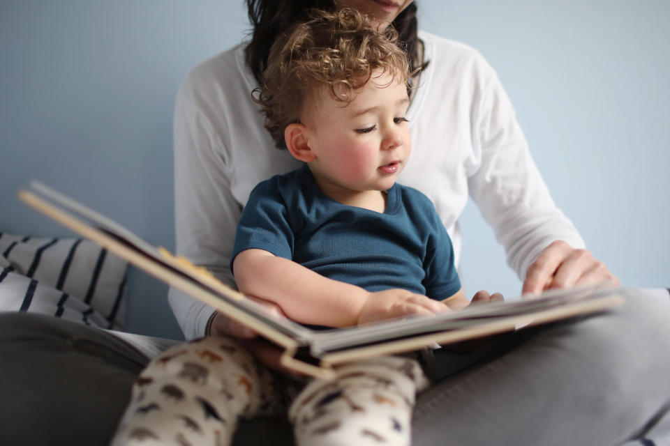 Giving your child the power to choose his own pyjamas and story will help them feel in control before going to bed. Source: Getty