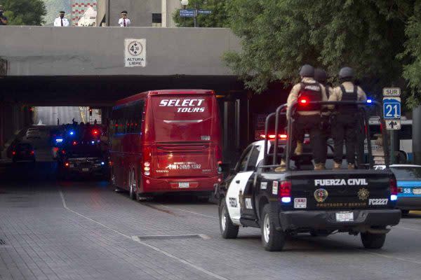 Policías de Nuevo León