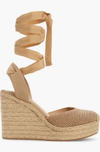 Steve Madden Locket Ankle Strap Espadrille Wedge Pump