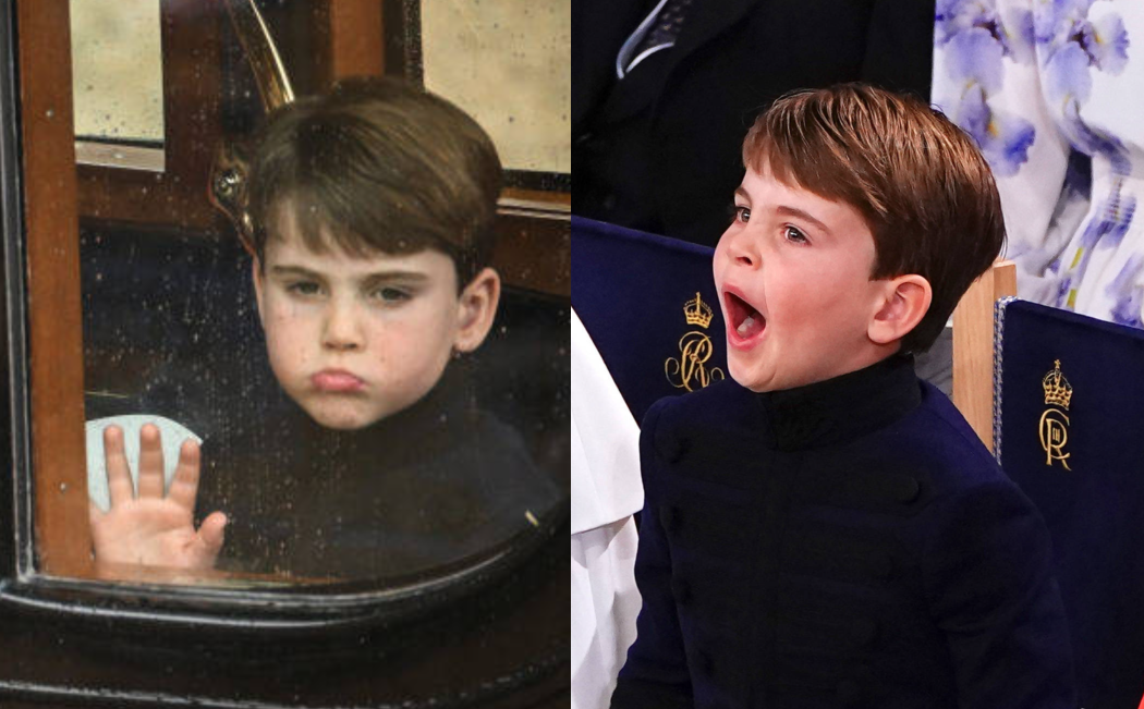 Les expressions du prince Louis, le second fils de Kate et William, âgé de 5 ans, ont su une nouvelle fois séduire les Britanniques, lors du couronnement de Charles III.