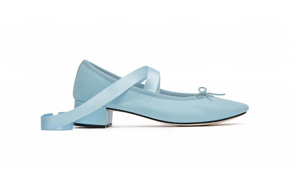 <p>Legendary fashion blogger Chiara Ferragni is known for her love of cutesy flats. It’s no surprise that the style icon, otherwise known as The Blonde Salad, has teamed up with footwear designers Repetto for a collection full of pastel-hued ballerina flats. Get them while you can. <br><a rel="nofollow noopener" href="http://shop.theblondesalad.com/uk_en/shoes/ballerina-ribbons-repetto-ball-blue.html" target="_blank" data-ylk="slk:The Blonde Salad, £210;elm:context_link;itc:0;sec:content-canvas" class="link "><i>The Blonde Salad, £210</i></a> </p>