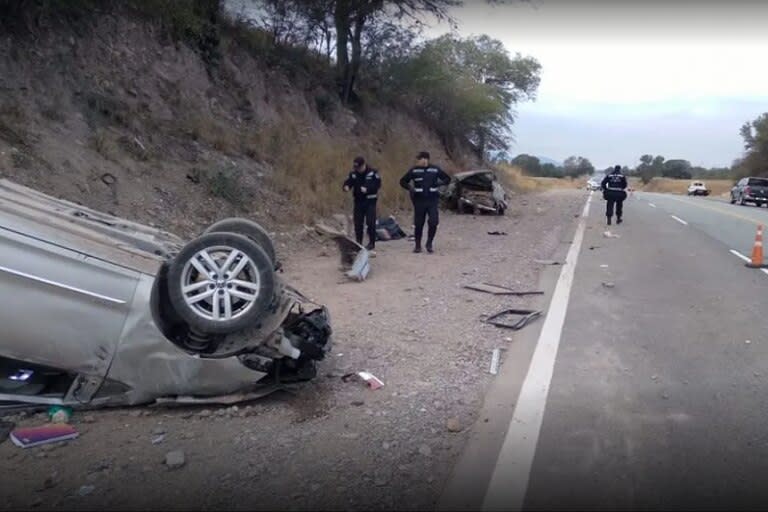 Accidente cerca de Las Lumbreras, Salta