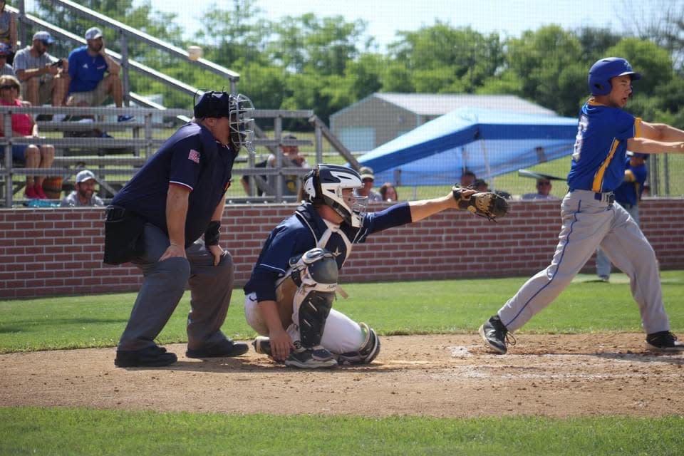 Tecumseh junior Conner Anglin has become a dynamic threat with his catching, pitching and hitting.