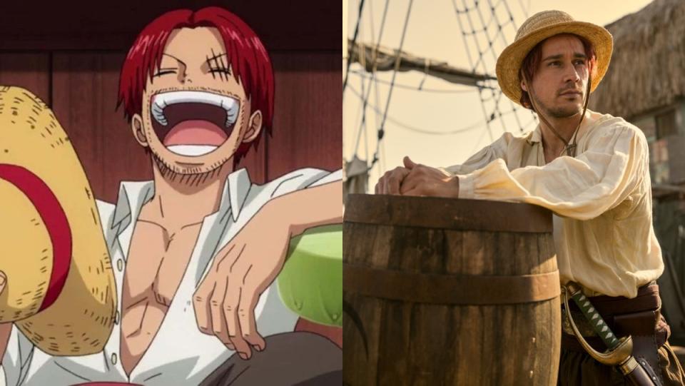 Shanks from Netflix live action series and animated series 