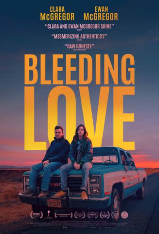 <p>Vertical</p> "Bleeding Love" movie poster