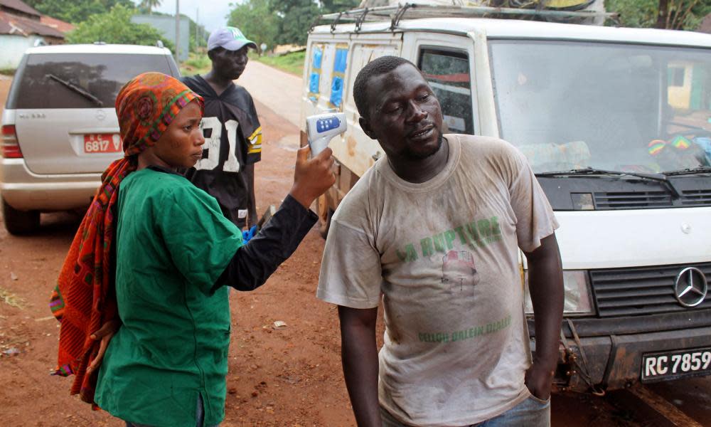 <span>Photograph: Youssouf Bah/AP</span>