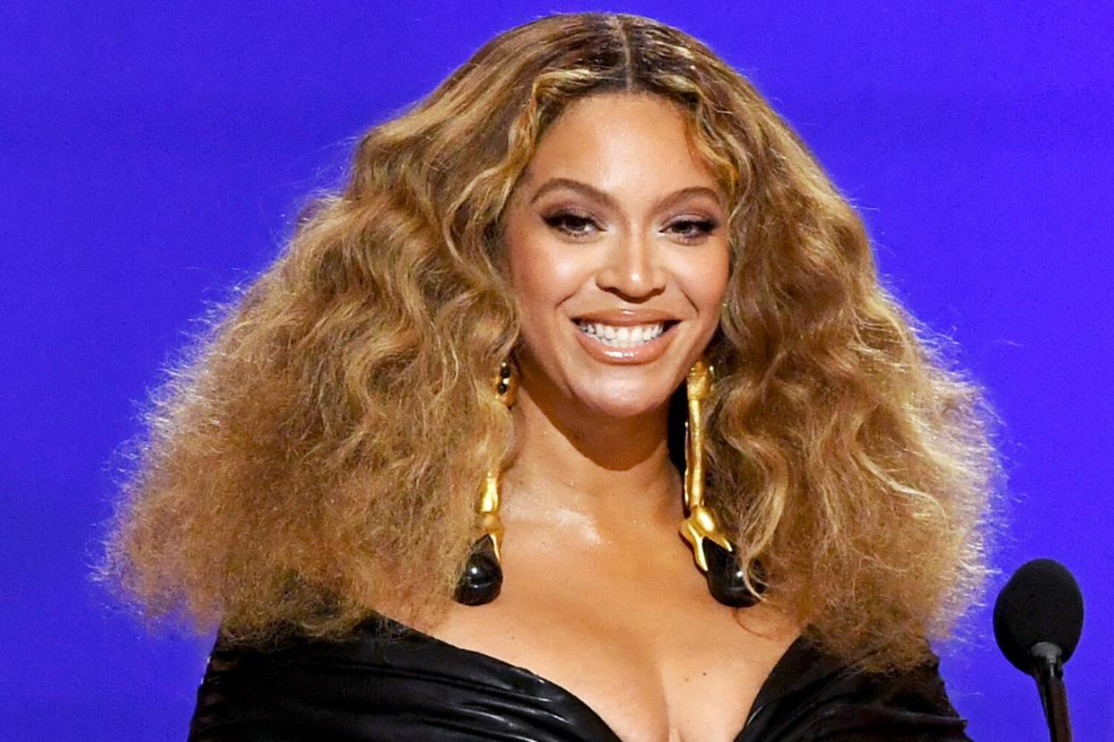 Beyoncé accepts the Best Rap Performance award for 'Savage' onstage during the 63rd Annual GRAMMY Awards at Los Angeles Convention Center on March 14, 2021 in Los Angeles, California.