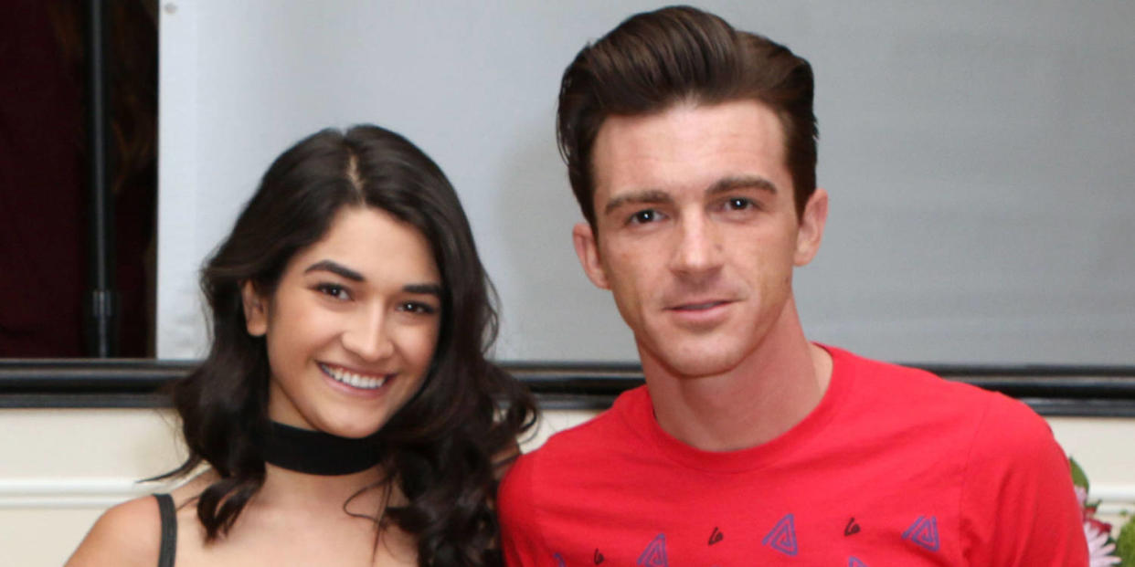 Janet Von Schmeling and Drake Bell at the EcoLuxe Lounge's 10th anniversary in celebration of the Oscars on Feb. 24, 2017 in Los Angeles, California. (Tasia Wells / WireImage)