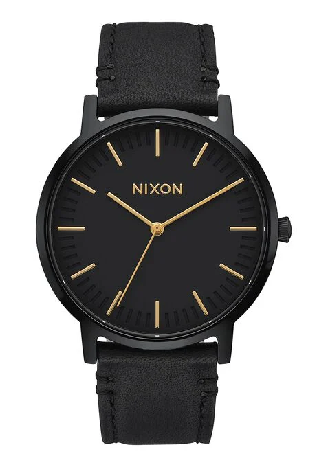 Best Nixon leather watch for men.