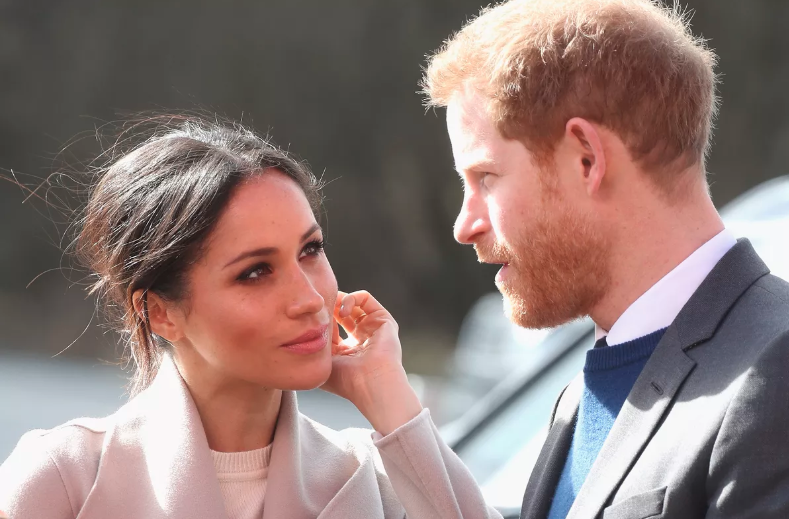 Harry and Meghan behind the scenes