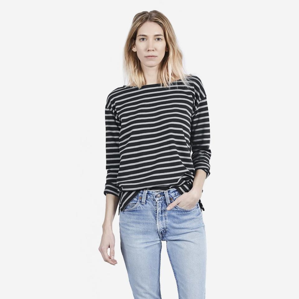 Everlane Women’s heavyweight tee, $48, everlane.com