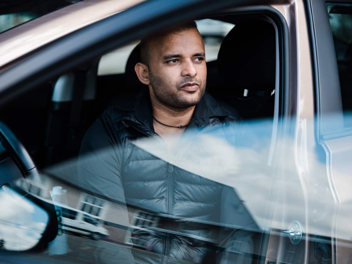 Uber driver Aman Sood was the victim of a brutal attack in Abbotsford, B.C., in April. (Gian Paolo Mendoza/CBC - image credit)