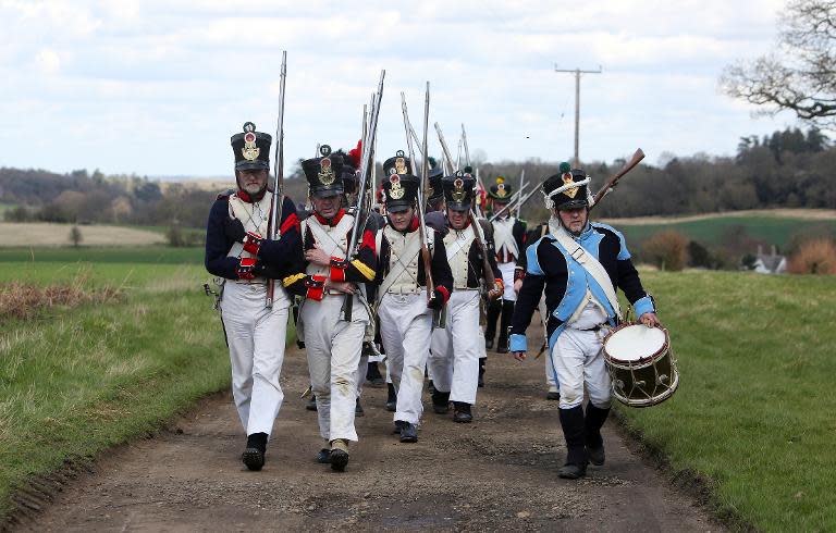 For the re-enactors there are many reasons for taking part: "When you have a high pressure job, it's a way to leave the 21st century behind and just become somebody else for the weekend"